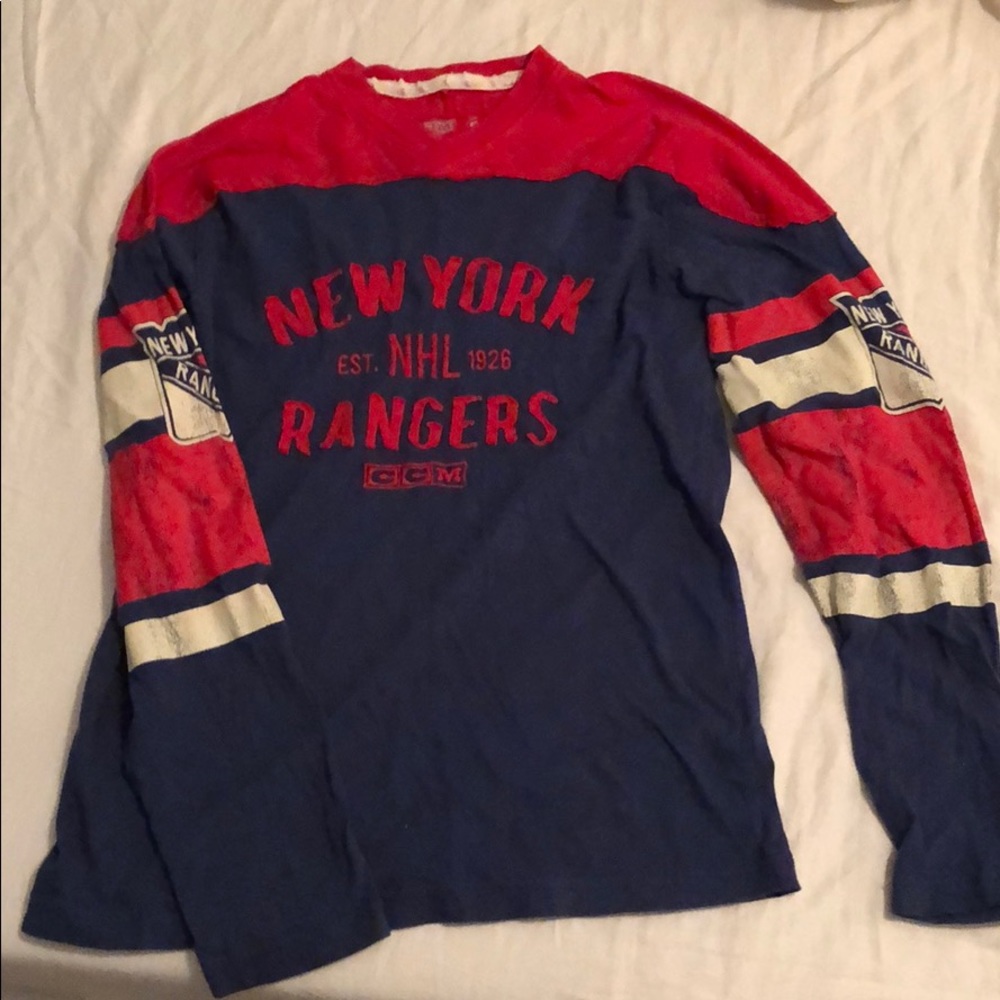 CCM New York Rangers Long Sleeve